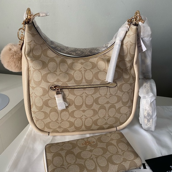 Coach Jules hobo bag and wallet